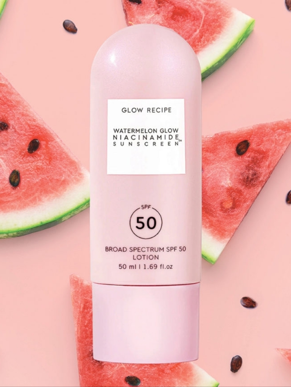 Glow Recipe Watermelon Glow Niacinamide Sunscreen SPF 50 Full Size NWT In Box